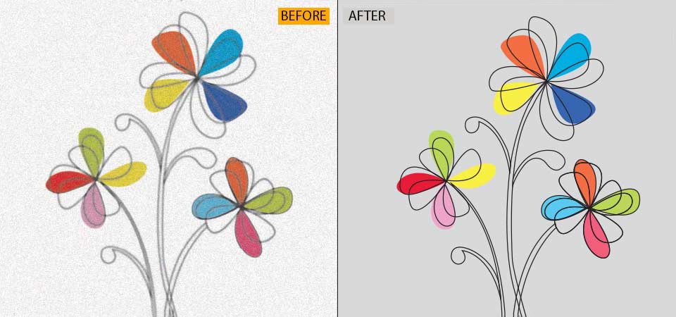 raster to vactor image